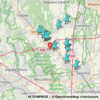 Mappa Via Lsonzo, 21040 Cislago VA, Italia (2.88)