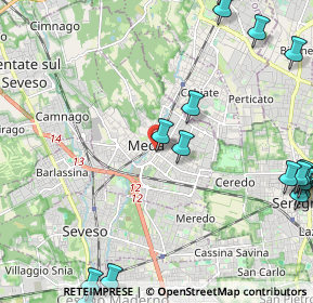 Mappa 20821 Meda MB, Italia (3.31895)