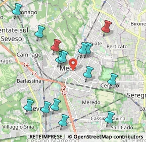 Mappa 20821 Meda MB, Italia (2.14)