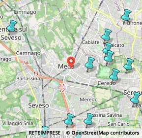 Mappa 20821 Meda MB, Italia (2.99615)