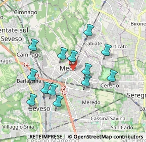 Mappa 20821 Meda MB, Italia (1.75769)