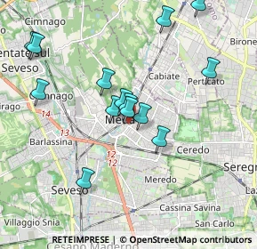 Mappa 20821 Meda MB, Italia (1.83571)