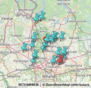 Mappa 20821 Meda MB, Italia (11.193)