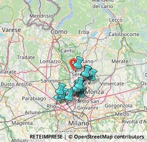 Mappa 20821 Meda MB, Italia (10.30267)