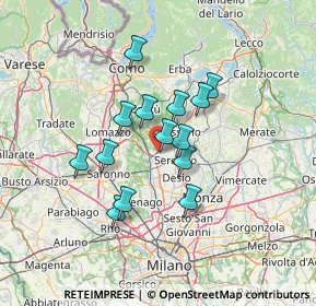 Mappa 20821 Meda MB, Italia (10.47429)