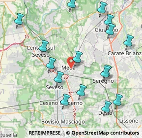 Mappa 20821 Meda MB, Italia (4.6475)