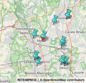 Mappa 20821 Meda MB, Italia (4.17857)