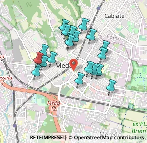 Mappa 20821 Meda MB, Italia (0.7675)