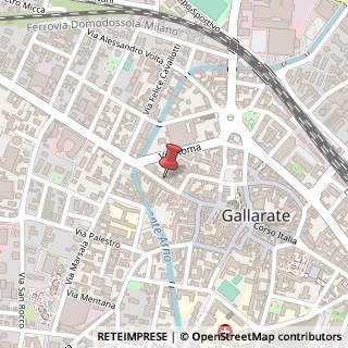 Mappa Via Giuseppe Mazzini, 5, 21013 Gallarate, Varese (Lombardia)