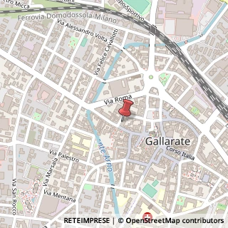 Mappa Via Postporta, 2, 21013 Gallarate, Varese (Lombardia)