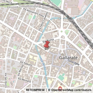 Mappa Via Giuseppe Mazzini, 5, 21013 Gallarate, Varese (Lombardia)