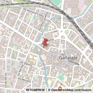 Mappa Via Mazzini Giuseppe, 5, 21013 Gallarate, Varese (Lombardia)