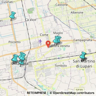 Mappa Via Giordano Bruno, 35015 Galliera Veneta PD, Italia (2.77)