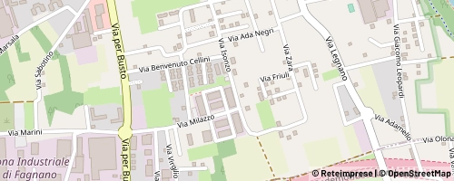 Mappa Fagnano Olona