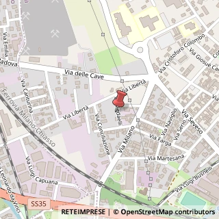 Mappa Via Radaelli, 12, 20831 Meda, Monza e Brianza (Lombardia)