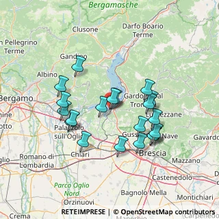 Mappa Via Lungolago Guglielmo Marconi, 00100 Iseo BS, Italia (12.8755)