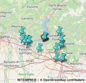 Mappa Via Lungolago Guglielmo Marconi, 00100 Iseo BS, Italia (11.301)