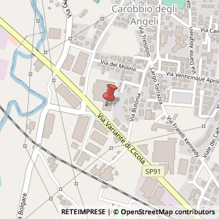 Mappa Via Variante di Cicola, 10, 24060 Carobbio degli Angeli, Bergamo (Lombardia)