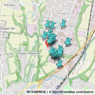 Mappa Via Donatori di Sangue, 23871 Lomagna LC, Italia (0.275)