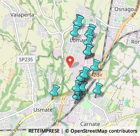 Mappa Via Donatori di Sangue, 23871 Lomagna LC, Italia (0.771)