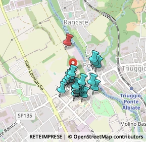 Mappa Via Costa Corta, 20847 Albiate MB, Italia (0.298)