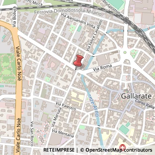 Mappa Corso Sempione, 1a, 21013 Gallarate, Varese (Lombardia)