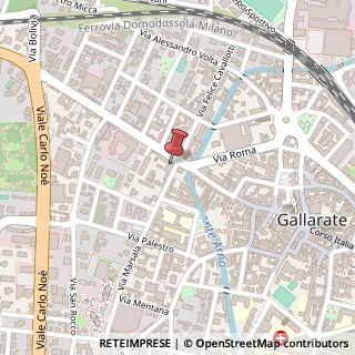 Mappa Via Marsala, 2, 21013 Gallarate, Varese (Lombardia)