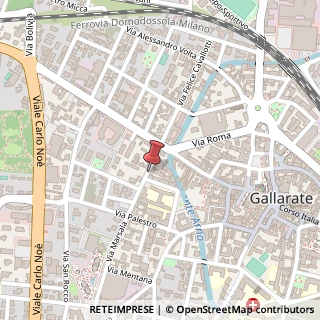 Mappa Via Marsala, 7, 21013 Gallarate, Varese (Lombardia)