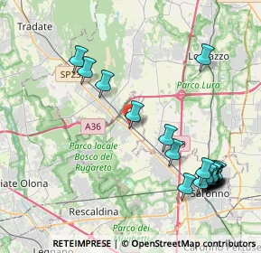 Mappa Cislago, 21040 Cislago VA, Italia (4.8845)