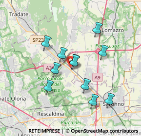 Mappa Cislago, 21040 Cislago VA, Italia (3.04091)