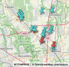 Mappa Cislago, 21040 Cislago VA, Italia (3.59842)