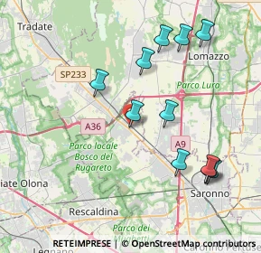 Mappa Cislago, 21040 Cislago VA, Italia (4.06818)