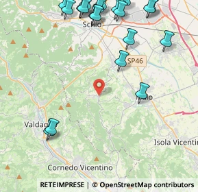 Mappa Via Europa, 36030 Monte di Malo VI, Italia (5.729)