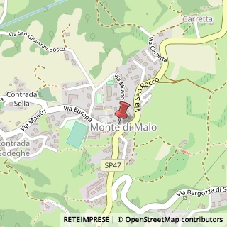 Mappa Piazza G. Marconi, 1, 36030 Monte di Malo, Vicenza (Veneto)