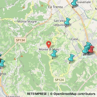 Mappa Via Europa, 36030 Monte di Malo VI, Italia (3.8705)