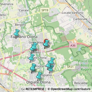 Mappa Via A. Gramsci, 21050 Gorla Maggiore VA, Italia (2.03417)