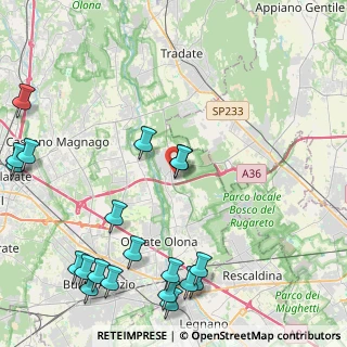 Mappa Via A. Gramsci, 21050 Gorla Maggiore VA, Italia (5.925)