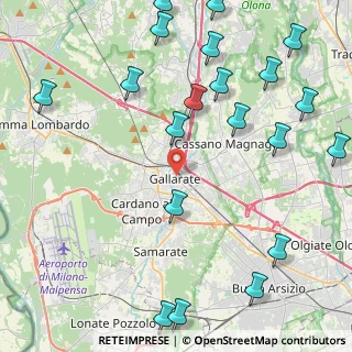 Mappa 21013 Gallarate VA, Italia (5.746)