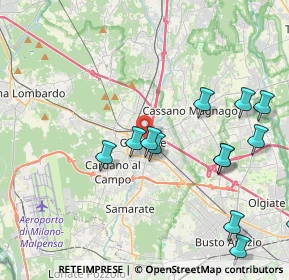 Mappa 21013 Gallarate VA, Italia (4.62385)