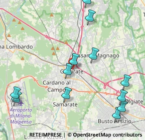 Mappa 21013 Gallarate VA, Italia (4.985)