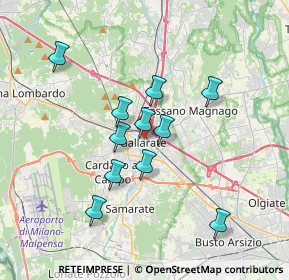 Mappa 21013 Gallarate VA, Italia (3.04091)