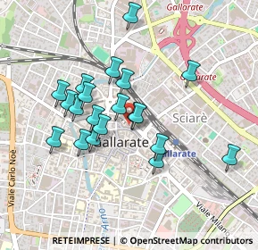 Mappa 21013 Gallarate VA, Italia (0.3875)