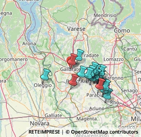 Mappa 21013 Gallarate VA, Italia (11.941)