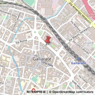 Mappa Piazza Guanzati, 2, 21013 Gallarate, Varese (Lombardia)