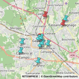 Mappa 21013 Gallarate VA, Italia (1.78091)