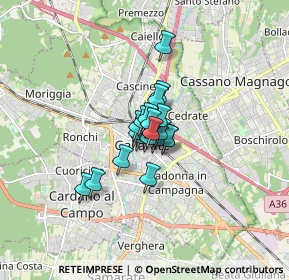 Mappa 21013 Gallarate VA, Italia (0.764)