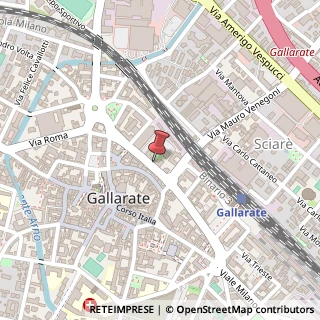 Mappa Via XX Settembre, 6, 21013 Gallarate, Varese (Lombardia)