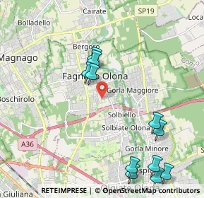 Mappa Via Mascagni, 21054 Fagnano Olona VA, Italia (2.43545)