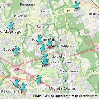 Mappa Via Friuli, 21054 Fagnano Olona VA, Italia (2.47167)
