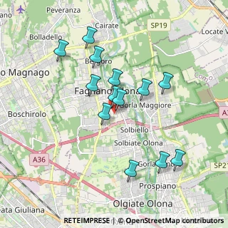 Mappa Via Friuli, 21054 Fagnano Olona VA, Italia (1.68462)